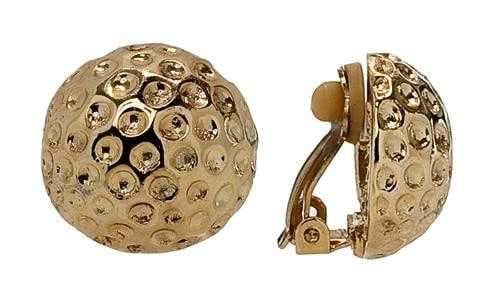 Ben-Amun Gold Ball With Dangle Clip-on Earrings in Metallic | Lyst